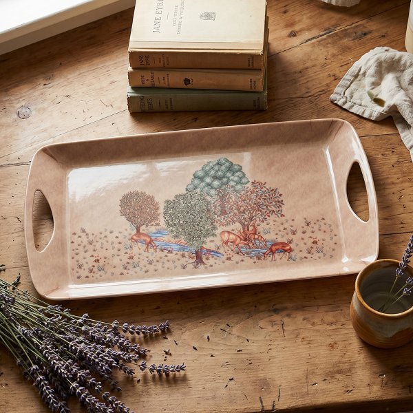 WOODLAND TAPESTRY MEDIUM TRAY
