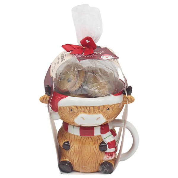 HIGHLAND COW FOOD GIFT SET