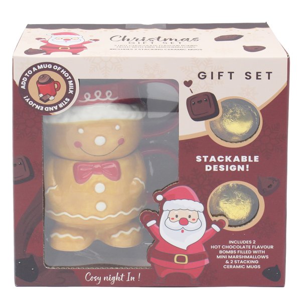 GINGERBREAD STACK CHOCO BOMB