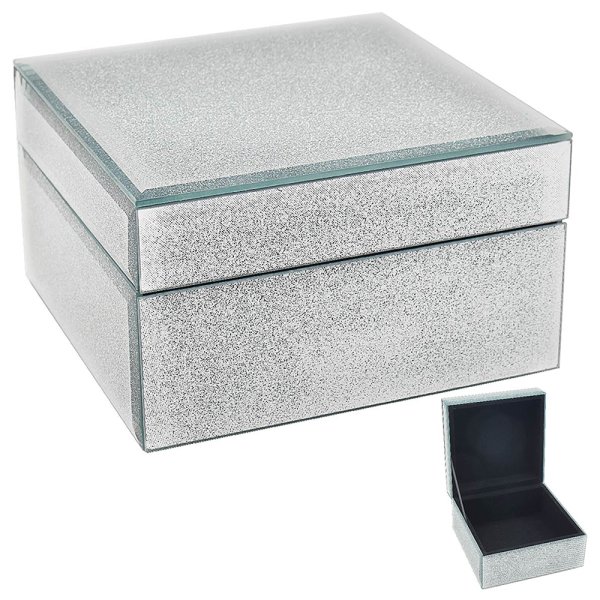 Mirrored Storage Box With Lid Mirror Ideas