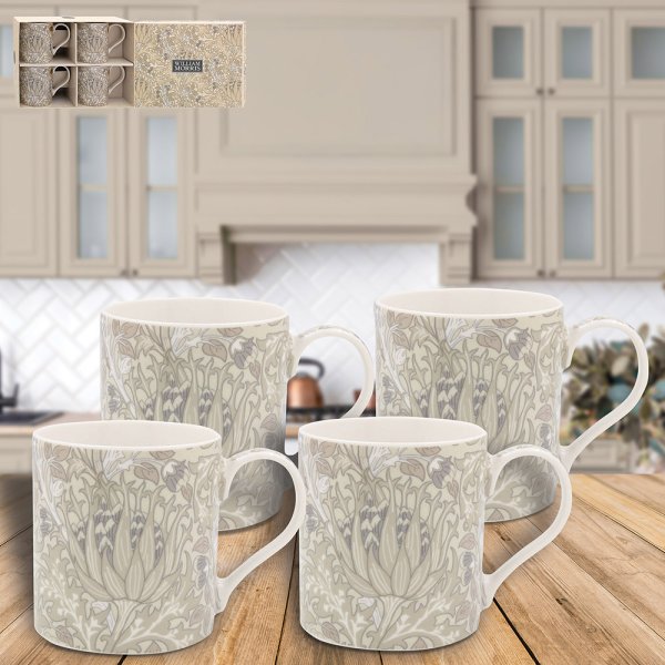 ARTICHOKE MUGS SET 4