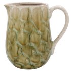 TORTOISE SHELL FLOWER JUG GRN