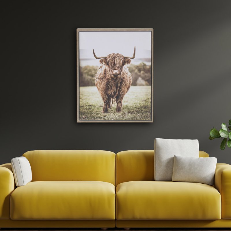 HIGHLAND COW WALL ART