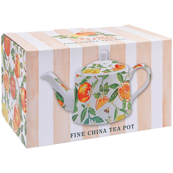 ORANGES & LEMONS TEA POT
