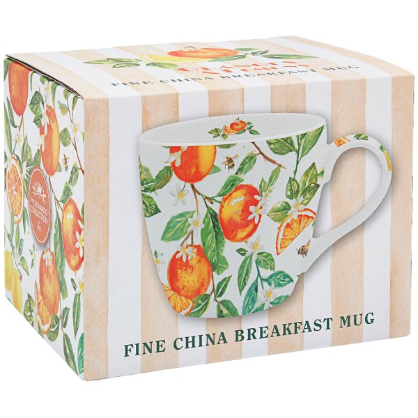 ORANGES & LEMONS BREAKFAST MUG