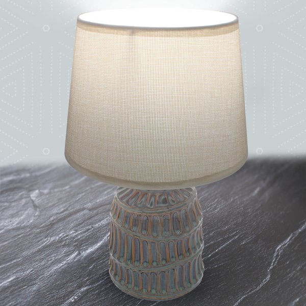 ELEMENTS TABLE LAMP - GREEN