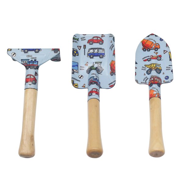 VEHICLES GARDEN TOOL SET