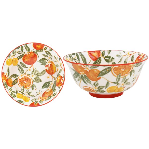 ORANGES & LEMONS BOWL 15CM