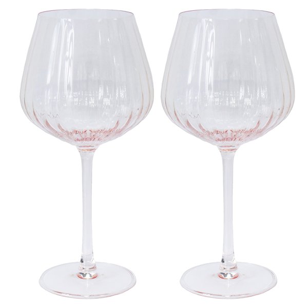 GIN GLASSES -PINK SET 2