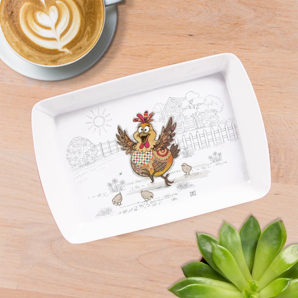 HARRIET HEN TRAY SMALL