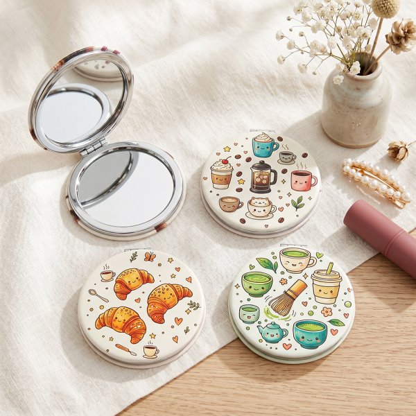 COFFEE SHOP COMPACT MIRROR 3AS