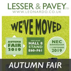 Less Than 2 Weeks to Autumn Fair 2019