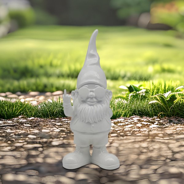 GNOMES BEHAVING BADLY WHITE