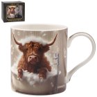 HIGHLAND COW BUBBLE BATH  MUG
