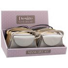 HANDBAG MANICURE SET 3 ASST