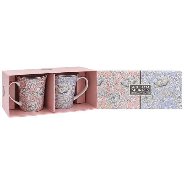 CHRYSANTHEMUM MUGS SET 2