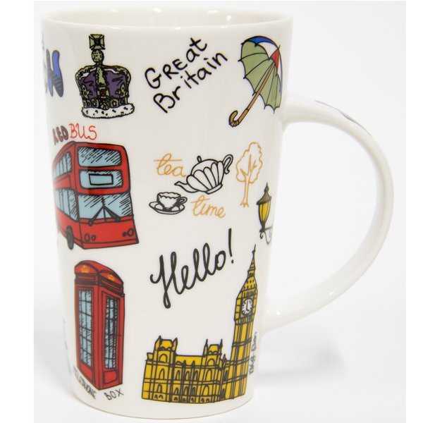LONDON SKETCH LATTE MUG