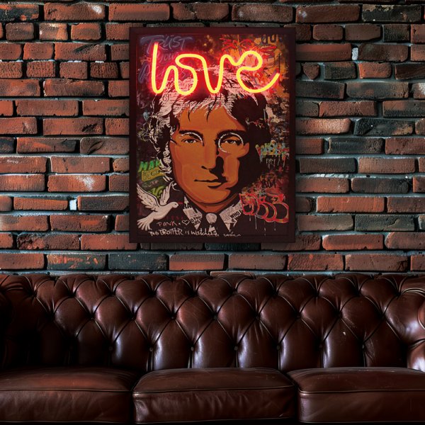 ALL YOU NEED IS LOVE WALL ART