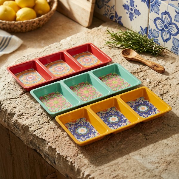 TUSCANY THREE SECTION TRAY 3AS