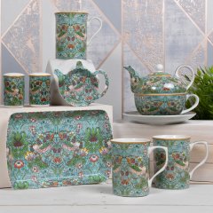 William Morris Strawberry Thief Grey on Social Media