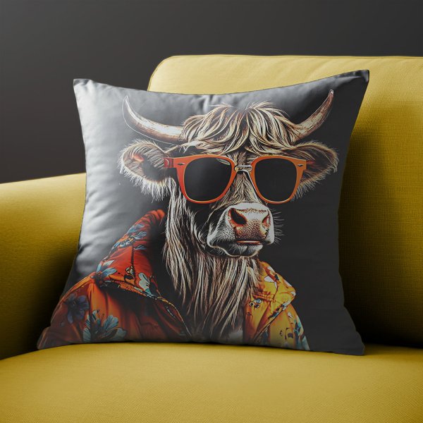 HIGHLAND COW CUSHION