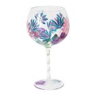 PINK GERBERAS GIN GLASS