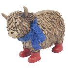 HUGHIE HIGHLAND COW REDWELLIES