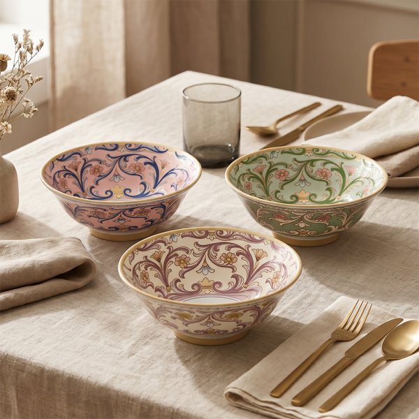 SIENA BOWL 21CM 3ASST