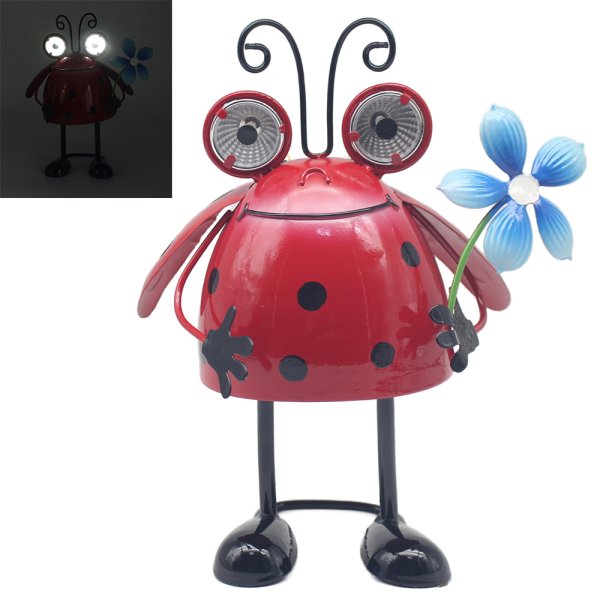 BRIGHT EYES LADYBIRD SOLAR LED