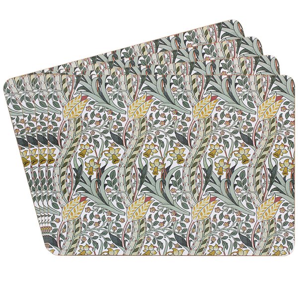 DAFFODIL PLACEMATS SET 4