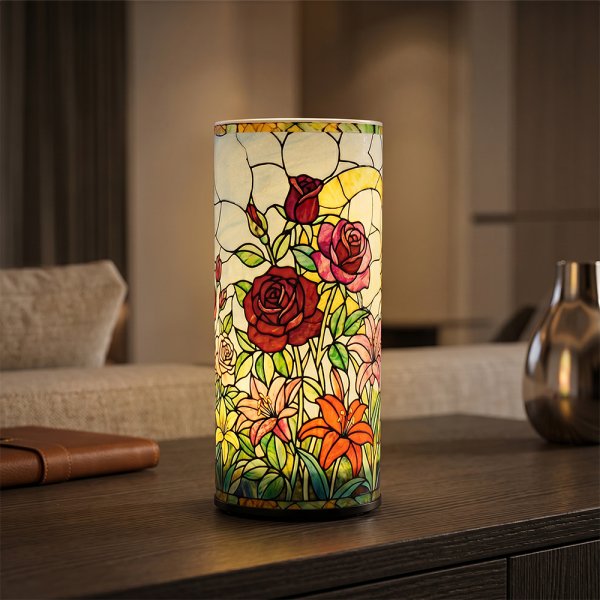 LED TUBE FLOWERS ROTATING
