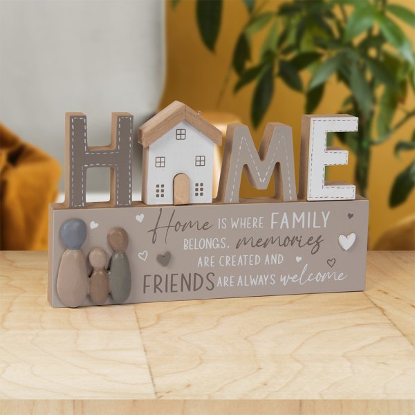 HOME STANDING PLAQUE