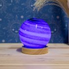 COSMIC PLANET LAMP DARK BLUE