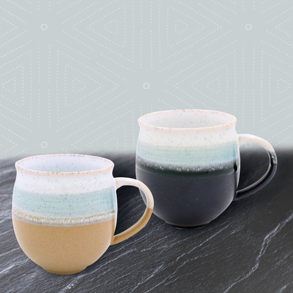 REACTIVE GLAZE MUGS 2A SET 2