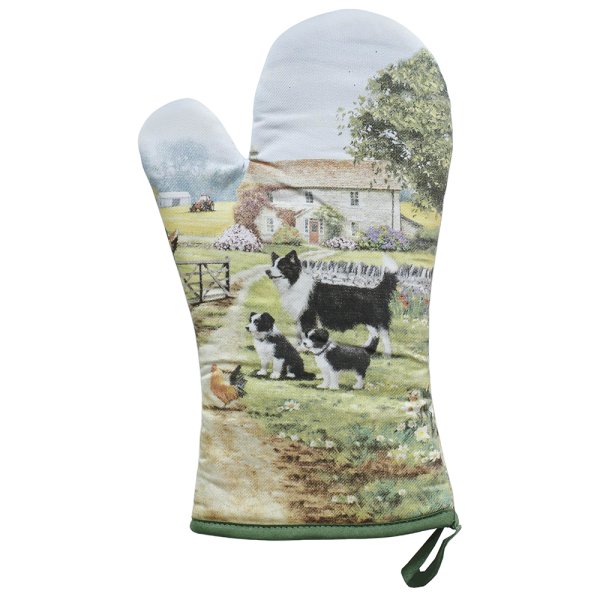 COLLIE & SHEEP SINGL OVENGLOVE