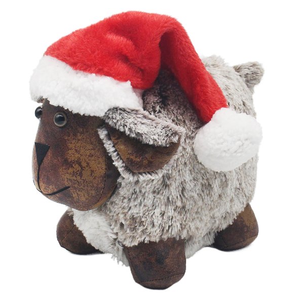 XMAS BROWN SHEEP DOORSTOP XMAS BROWN SHEEP DOORSTOP