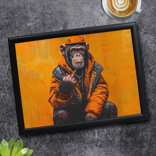 CHIMP LIFE LAPTRAY