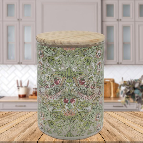 STRAWBERRY THIEF CANISTER MED