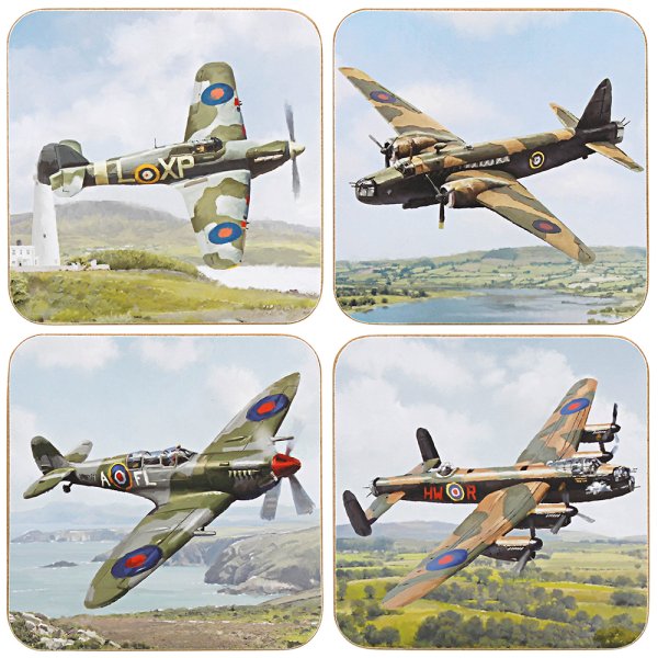 CLASSIC PLANES COASTERS 4AS S4