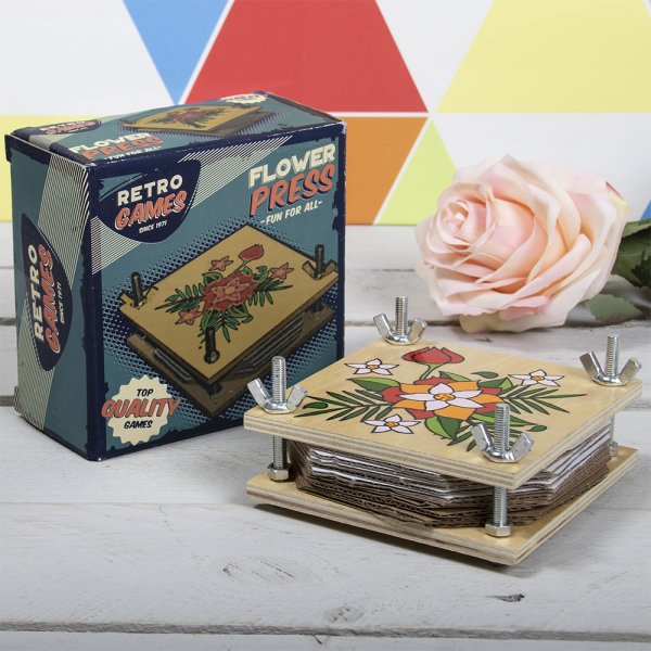 RETRO FLOWER PRESS