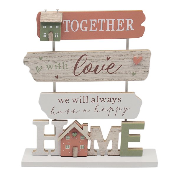 PLAQUE STANDING HOME