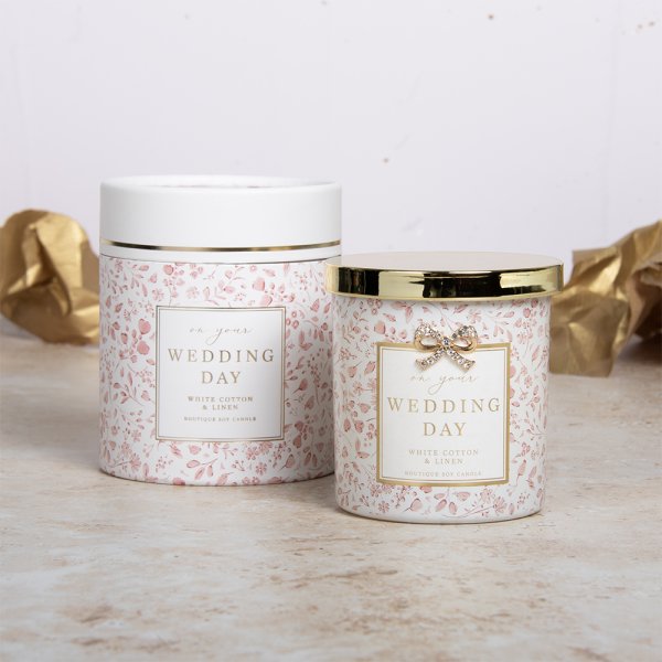 ON YOUR WEDDING DAY CANDLE