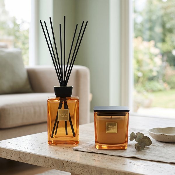 500ML/200G DIFFUSER CANDLPEACH
