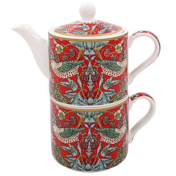 STRAWBERRY THIEF TEA FOR ONE