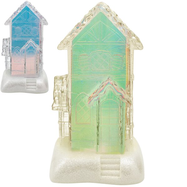 XMAS HOUSE WITH LED LIGHT