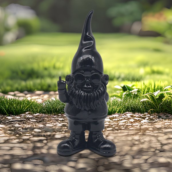 GNOMES BEHAVING BADLY BLACK