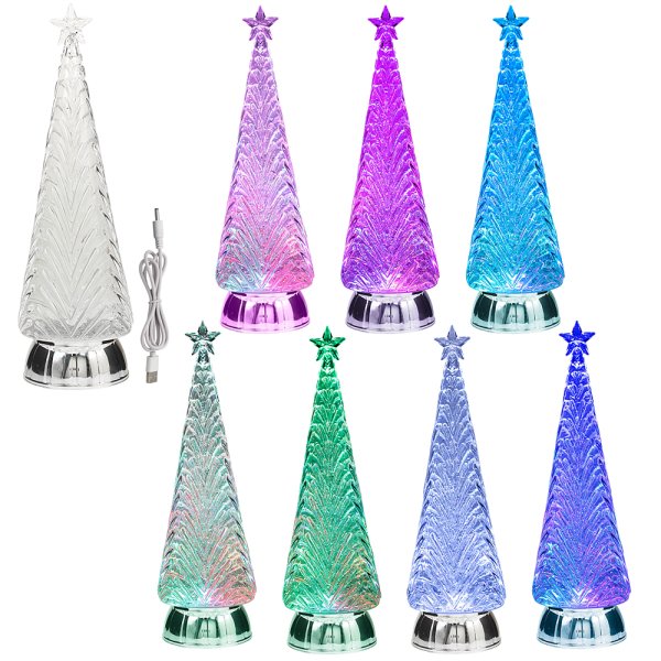 XMAS TREE LED&GLITTERWATER