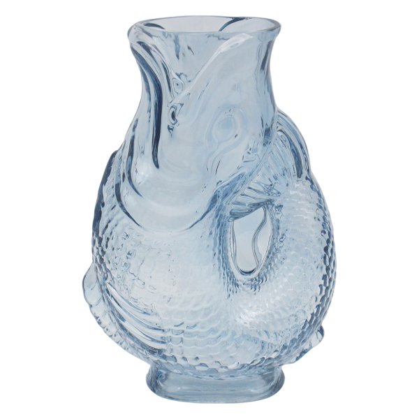 FISH VASE BLUE