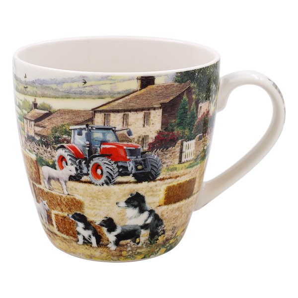 COLLIE & SHEEP BREAKFAST MUG COLLIE & SHEEP BREAKFAST MUG