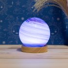 COSMIC PLANET LAMP BLUE 12CM